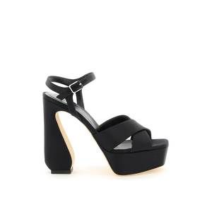 Si rossi silk satin si rossi sandals